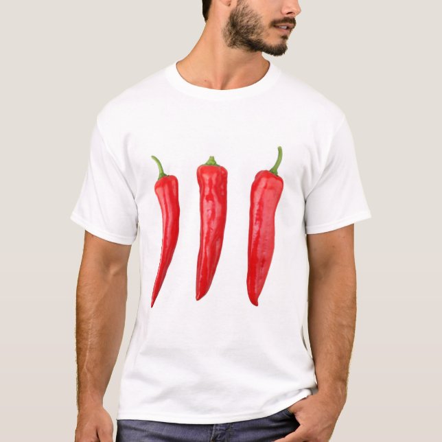 T-shirt Piments piment rouge (Devant)