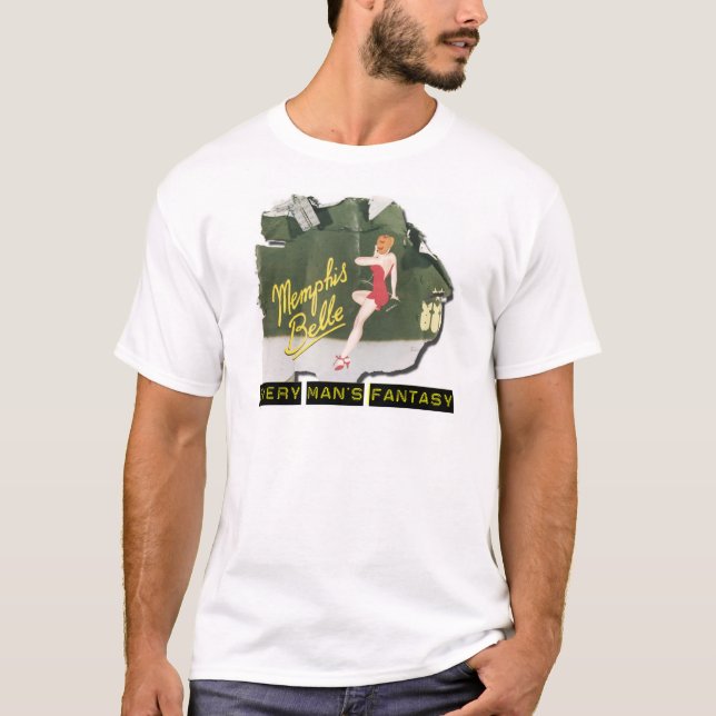 T-shirt Pin de belle de Memphis (Devant)