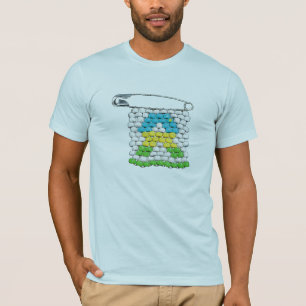 T-shirt Pin du Rwanda de SIDA de VISAGE