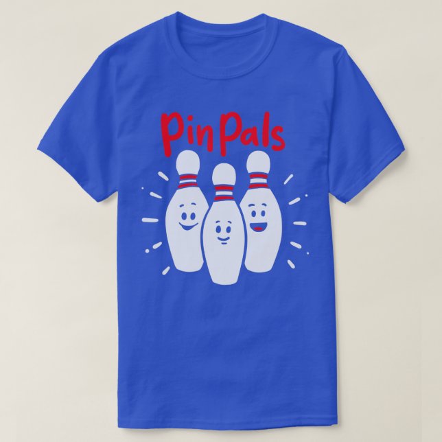T-shirt Pin Pals Bowling (Design devant)