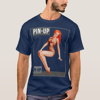 T-shirt Pin up Girl Vintage Pinup Magazine 41
