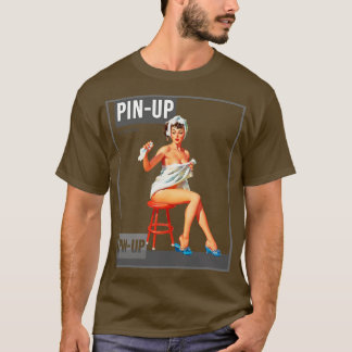 T-shirt Pin up Girl Vintage Pinup Magazine 43