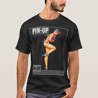 T-shirt Pin up Girl Vintage Pinup Magazine 7