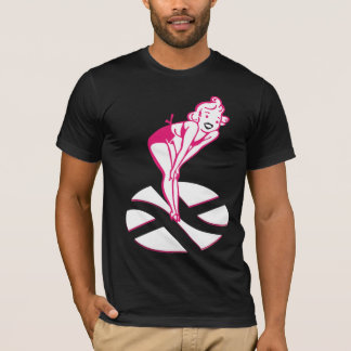 T-shirt Pin Up On The Tôle