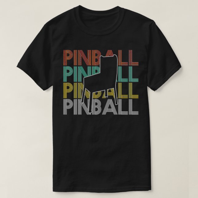 T-shirt Pinball1 (Design devant)