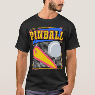 T-shirt Pinball 80s