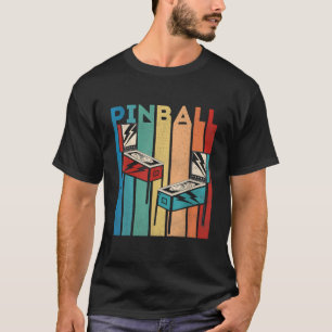 T-shirt Pinball Retro Vintage Multiball Pinball Machine Ar