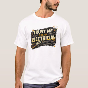 T-shirt Pince vintage électricien câble industriel Tee