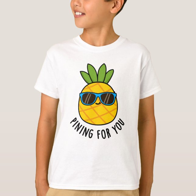 T-shirt Pinceau Pour Vous Drôle Pun D'Ananas (Devant)