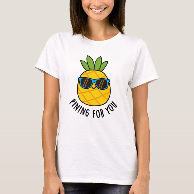 T-shirt Pinceau Pour Vous Drôle Pun D'Ananas (Devant)