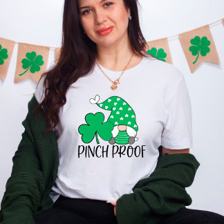 T-shirt Pinch Proof Cute Gome Vert Clocher