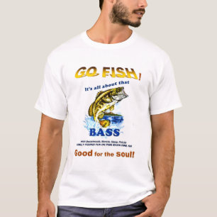 T-shirt Pine River Pond NH - GO FISH