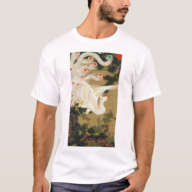 T-shirt Pine Tree & Phoenix (Coeur d'Amour Phoenix), Jakuc (Devant)