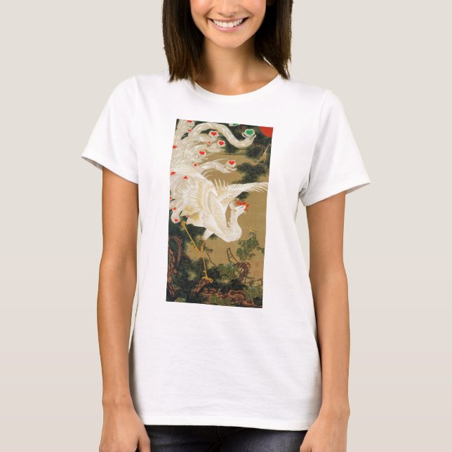 T-shirt Pine Tree & Phoenix (Coeur d'Amour Phoenix), Jakuc (Devant)