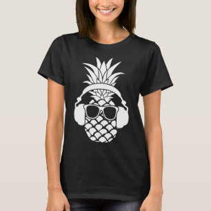 T-shirt Pineappa Fruit Beach Bar Sunny Funny Vacation Mod