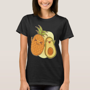 T-shirt Pineapple Avocado Friends Summer Hawaii Beach Holi