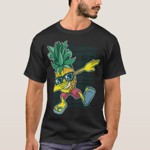 T-shirt Pineappy Dabbing Pineappy Lunettes de soleil Fruit
