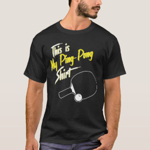 T-shirt Ping Pong C'Est Mon Ping Pong
