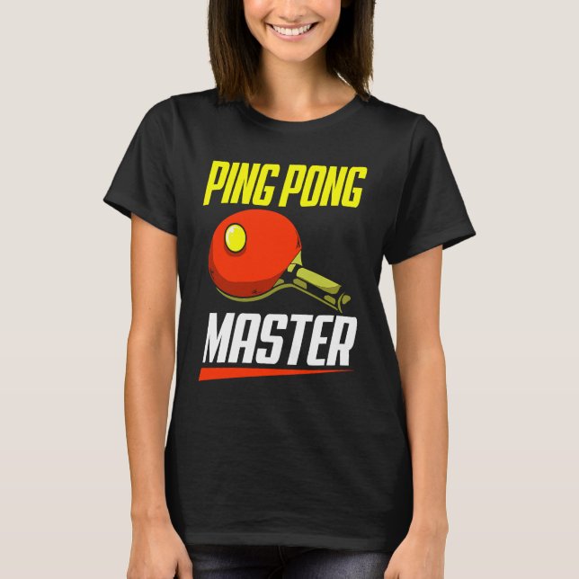 T-shirt Ping Pong Master (Devant)