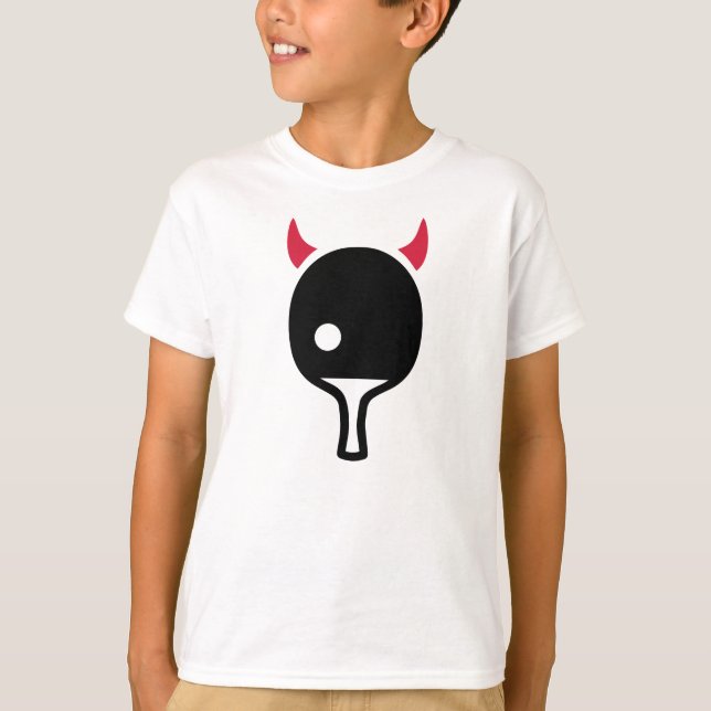 T-shirt Ping Pong ping-pong Devil (Devant)