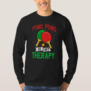 T-shirt Ping Pong Table Tennis Lecteur Balls Paddle Jeu