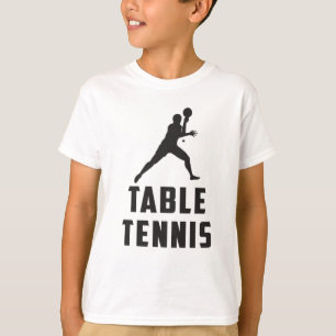 T-shirt Ping Pong Table Tennis Paddle Player Idée cadeau
