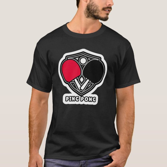 T-shirt Ping Pong (Tennis De Table) (Devant)