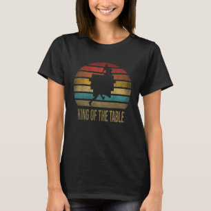 T-shirt Ping Pong Tennis de table Roi de la Table
