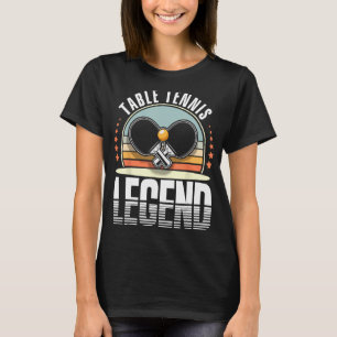 T-shirt Ping Pong Tennis De Table Tennis Bat 3