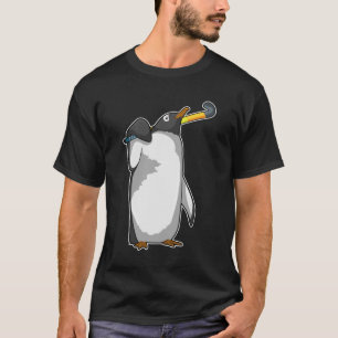 T-shirt Pingouin à hockey