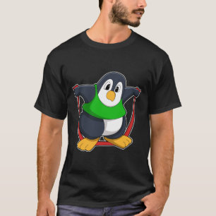 T-shirt Pingouin à l'état de santé avec corde à sauter.PNG