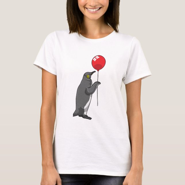 T-shirt Pingouin avec ballon (Devant)