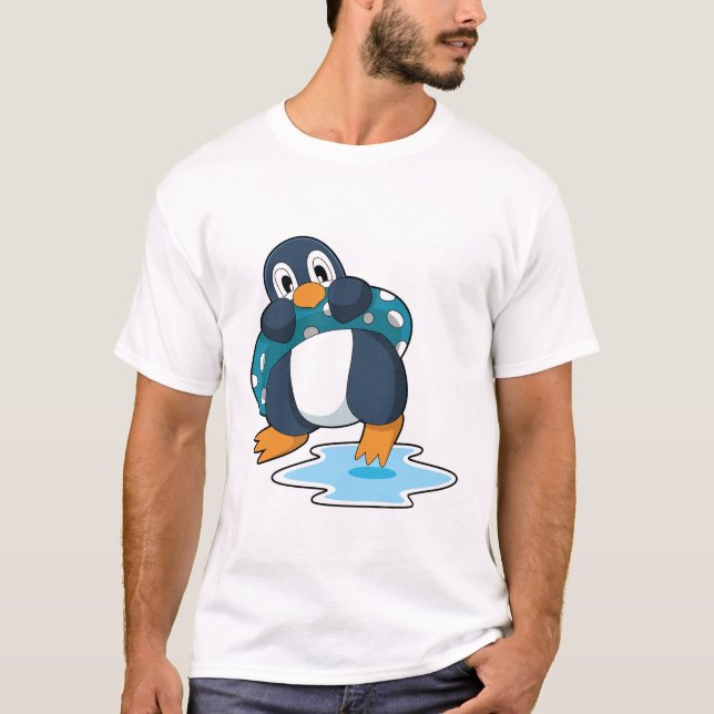 T-shirt Pingouin avec Lifebuoy (Devant)