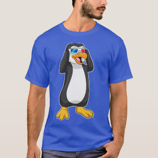 T-shirt Pingouin avec lunettes