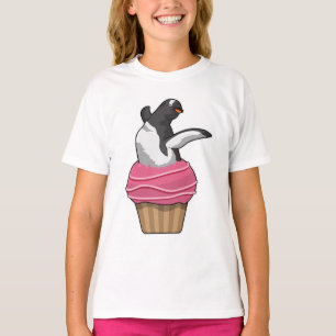 T-shirt Pingouin avec muffin