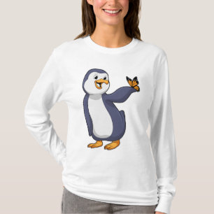 T-shirt Pingouin avec papillon