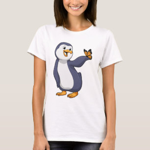 T-shirt Pingouin avec papillon