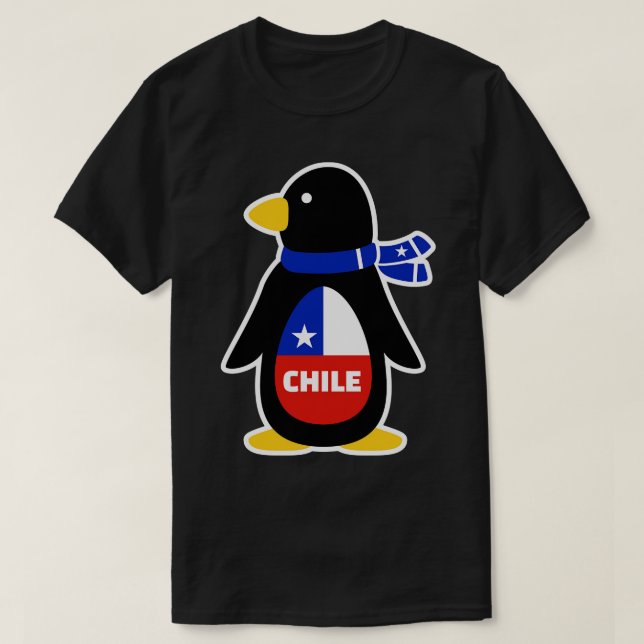 T-shirt Pingouin chilien (Design devant)