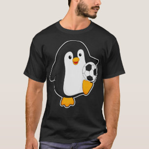 T-shirt Pingouin comme joueur avec balle