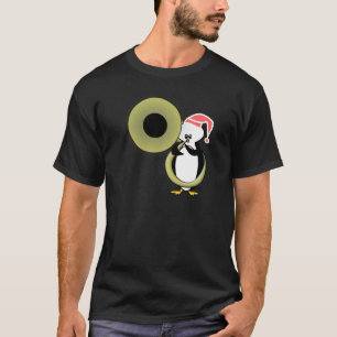 T-shirt Pingouin de bébé avec le tuba