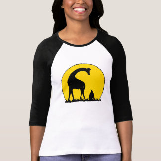 T-shirt Pingouin et girafe