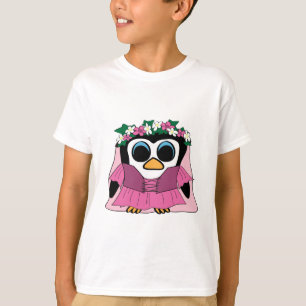 T-shirt Pingouin féminin en tenue Renaissance