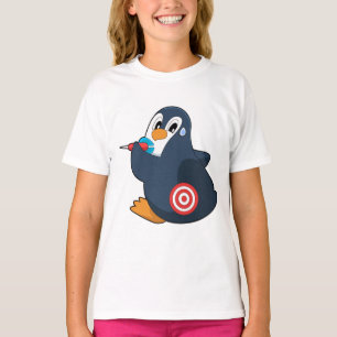 T-shirt Pingouin fléchettes fléchettes