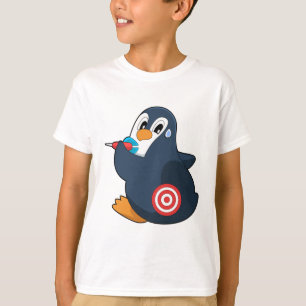 T-shirt Pingouin fléchettes fléchettes