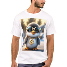 Pingouin Fluffeux Cute Et Cool