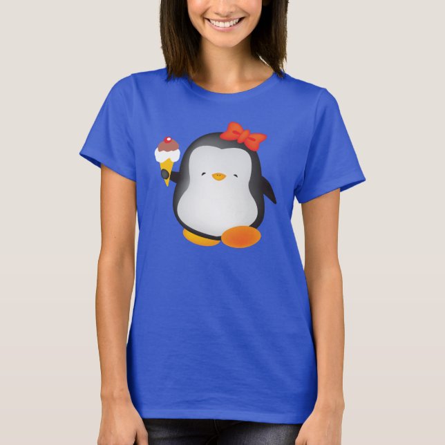 T-shirt Pingouin glacé (Devant)