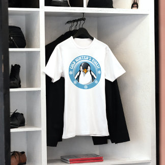 T-shirt Pingouin mignon, Vibes d'hiver froid
