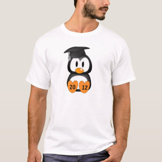 T-shirt Pingouin personnalisable d'obtention du diplôme