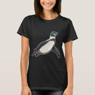 T-shirt Pingouin Pnager lunettes de natation