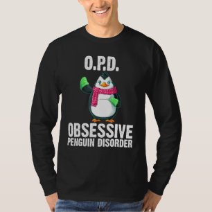 T-shirt Pingouin Pour Hommes Femmes Oiseaux Aquatiques Ani